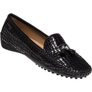 Robert Zur Black Croc Loafer - Size 7.5
